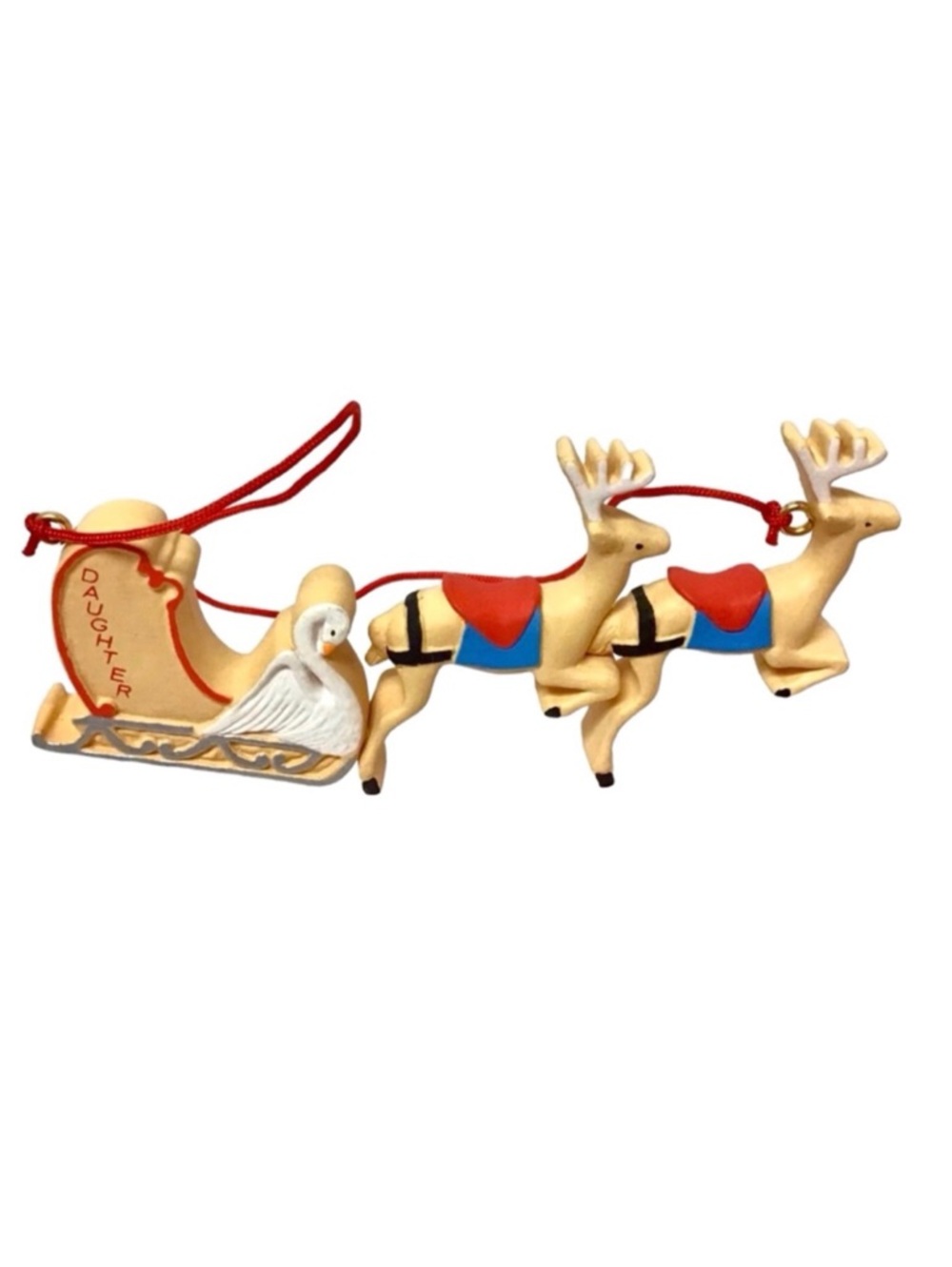 Hallmark 1987 “Daughter” Christmas Ornament